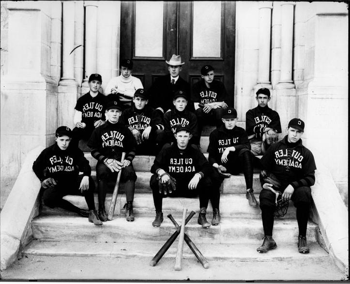 Cutler Academy baseb所有 team circa 1900 <span class="cc-g所有ery-credit"></span>